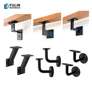 Staffa per Corrimano da Parete per Scale, Supporto per Ringhiera in Metallo, Accessori per Mobili - Product Image 1