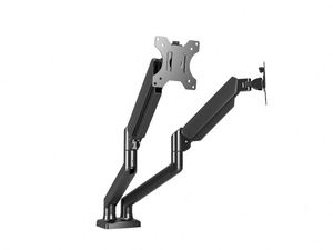 Dual Monitor Arm Mount <b>Stand</b> Shakehand Laptop and Monitor Bracket <b>Desk</b> Mount Support <b>for</b> <b>Computer</b> Monitor New Product - Product Image 3