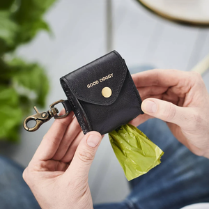 Sac de friandises en cuir PU pochette de friandises pour dressage de chiens porte-sac pour chiens sac de cadeaux pour animaux de compagnie meilleur distributeur de sachets de caca - Product Image 2