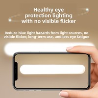 Lampe de bureau minimaliste moderne transfrontalière, LED rechargeable à télécommande, à fixation magnétique, protection oculaire, CRI élevé 80-89