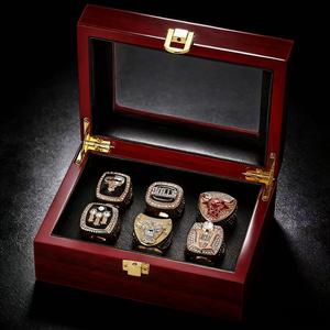 Bán Buôn Sáu Mảnh Hiển Thị Hộp Thiết Lập Chicago Cho Bulls Vô Địch Nhẫn Hot Bán Hợp Kim Thời Trang Trang Sức Fan Kỷ Niệm - Product Image 4