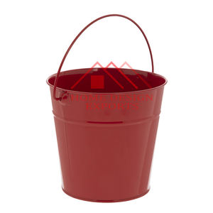 Home Decor Flower Planter <b>Bucket</b> Sturdy and Stylish Metal Handle Premium Pure Stainless Steel Galvanized Planter Best Seller - Product Image 2