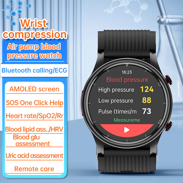 Distance Wristband Android Fitness Tracker Spo2 Sensor Temperature Heart Rate Monitoring Smart Watch for Girl