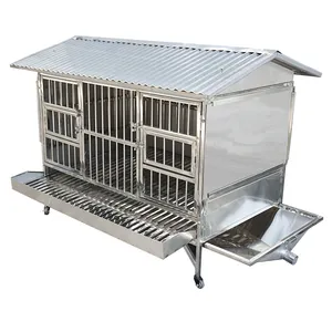 Cheaper Free Range Hen House Stainless Steel Cage For Chicken For 500 Chickens