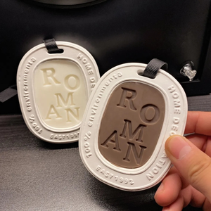 Máy Khuếch Tán Tinh Dầu Hương Liệu Treo Màu Trắng In Logo Theo Yêu Cầu Đá Thơm Bằng Gốm - Product Image 5