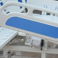 Lit médicalisé pour centre de réadaptation à trois fonctions, en acier au carbone laminé à froid, réglable en hauteur, pour soins infirmiers en milieu hospitalier