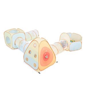 Tente Pop-Up 6-en-1 Personnalisable avec Tunnel et Piscine à Balles pour Enfants, Garçons, Filles, Bébés et Tout-Petits, Jeu Intérieur/Extérieur - Product Image 2