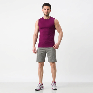 Wholesale <b>Mens</b> <b>Vest</b> Plain <b>White</b> tank Top 2026 - Product Image 1