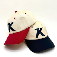 Gorra de Béisbol de Seis Paneles con Corona Suave de Algodón, Personalizada, con Bordado en 3D de Letras en Relieve y Visera en Contraste