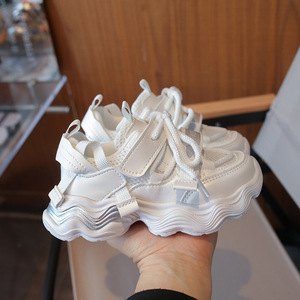 Nuove Scarpe da Ginnastica per Bambine Primavera 2026, Stile Coreano, Traspiranti con Chiusura in Velcro - Product Image 2