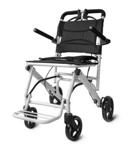 Fauteuil roulant manuel pliable <span class=keywords><strong>en</strong></span> acier à bas prix pliable léger <span class=keywords><strong>en</strong></span> usine sur l'<span class=keywords><strong>avion</strong></span> pour les personnes âgées - Product Image 3