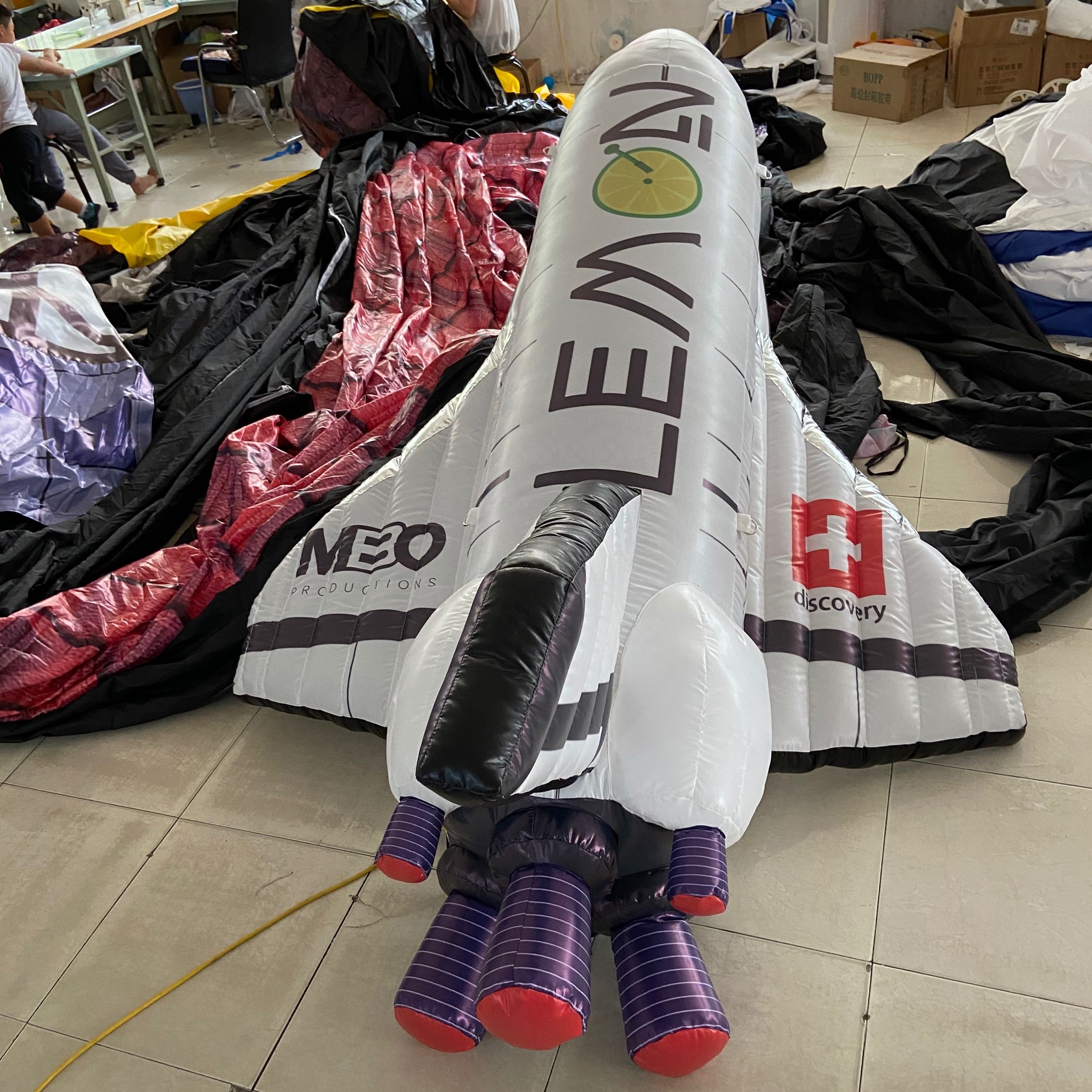 Factory Inflatable Space Shuttle Rocket Ship - Giant Fun