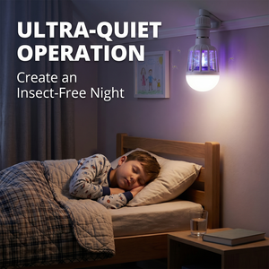 Lámpara Mata <span class=keywords><strong>Mosquitos</strong></span> 2 en 1 Eficiente con Spray <span class=keywords><strong>Insecticida</strong></span>, Material de Acero Inoxidable, Seguro para Uso en Interiores - Product Image 4
