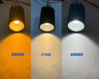 Module LED encastré Benory 24V CCT MR16 8W 10W 12W pour plafond, compatible Tuya, Casambi, KNX, Loxone, Dali, dimmable, IRC95, spot MR16