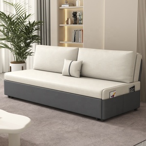 Sofá Cama Plegable para Sala de Estar, Hotel, Supermercado, Sofás Modernos con Esponja de Alta Densidad - Product Image 1