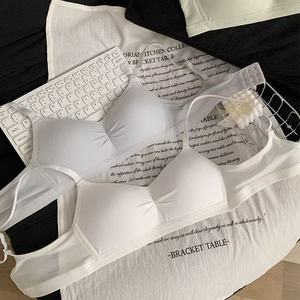 Sweet and supportive bra for small busts, suitable for female students and teenagers, anti-sagging, thin and wire-free. - Product Image 1