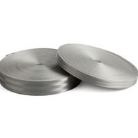 Cinta de poliéster personalizada de fábrica, cincha de cinco hilos de 25, 38, 50 mm para cinturón de seguridad, cinta de poliéster PES para cinturón de seguridad de coche