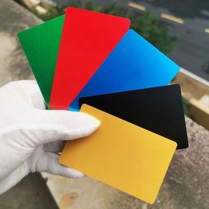 Wholesale Laser Engraving Marking Test Aluminum <b>Sheet</b> Metal Nameplate Provide Custom Logo Gift Business Card - Product Image 3
