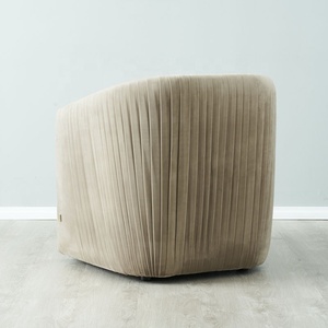 <span class=keywords><strong>Fauteuil</strong></span> simple moderne avec coussin en velours capitonné pour salon et chambre à coucher, mobilier de détente pour <span class=keywords><strong>club</strong></span> et lounge - Product Image 6