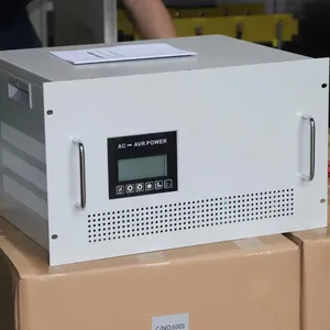 5KVA Rack Mount Single Phase Generator Voltage Stabilizer For Domestic Use Ac Automatic Voltage Regulator