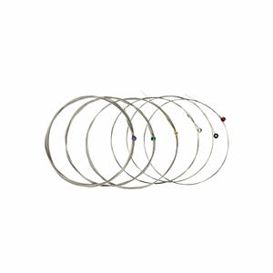 Cordes <span class=keywords><strong>de</strong></span> guitare électrique K-09X économiques, tête <span class=keywords><strong>de</strong></span> corde colorée, ligne intérieure dorée, manchon <span class=keywords><strong>de</strong></span> guitare électrique K-10X, cordes enduites anti-rouille - Product Image 5