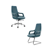 Chaise de patron de bureau de luxe chaise d'ordinateur ergonomique confortable et sédentaire chaise à dossier haut pour la maison