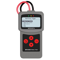 Testeur de batterie de voiture et de moto Micro-200 Pro 12/24v, analyseur numérique multilingue du système de batterie, outil de diagnostic pour moto et voiture