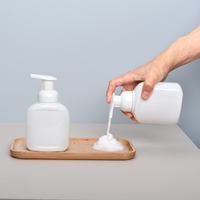 Fabricants personnalisés avec bouteilles cosmétiques en plastique de 300ml de toner emballage bouteille de conteneur de soins de la peau