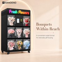 Unité de vente au détail réfrigérée pour fleurs BANDENG 6510XH 10T avec interface utilisateur intuitive et fonctionnement AC220V 50Hz 60Hz