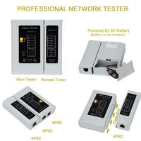 Kit d'outils réseau ZOERAX, ensemble de pinces à sertir RJ45 avec testeur de câble, coupe-câble et tournevis pour la réparation de câbles Ethernet LAN