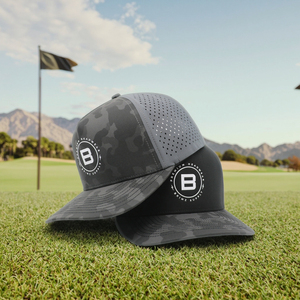 <strong>Custom</strong> Oem Design <strong>5</strong> <strong>Panel</strong> Sport <strong>Hat</strong>,Embroidery Logo White Polyester Gorras,Laser Cut Hole Golf Baseball Cap - Product Image 1