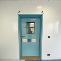 Puerta de Sala Limpia de Alto Rendimiento y Estilo Moderno, Certificación CE, Venta Directa de Fabricante, Purificación Bio-Safe con Puertas Limpias