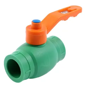 PPR plastic pipe fitting/PPR hot water Ball valve