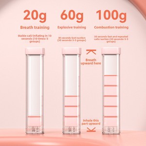 Esercizio di manubrio per la respirazione capacità polmonare per l'intrattenimento sportivo di base - Product Image 4