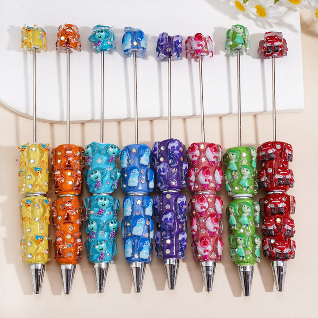 The Brain Squad Series of Clay Sets with Drill Pens Stringing Pens and Rotating Ballpoint Pens