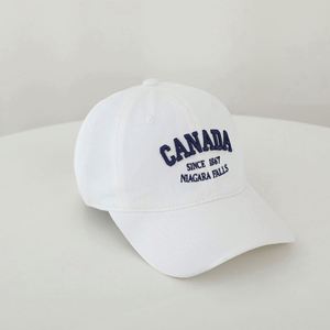 Casquette de baseball unisexe en coton 100% non structurée, douce, avec broderie 3D Canada, vente en gros, usine BSCI - Product Image 3