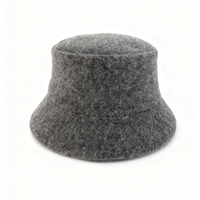Elegante Sombrero de Invierno Estilo Vintage para Mujer, Sombrero de Lana Grueso y Cálido, Estilo Cloche, Fedora, Bucket, Sombrero de Sauna