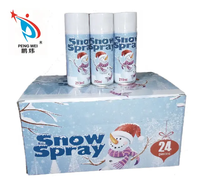 Christmas party decoration windows artificial spray snow christmas tree snow spray