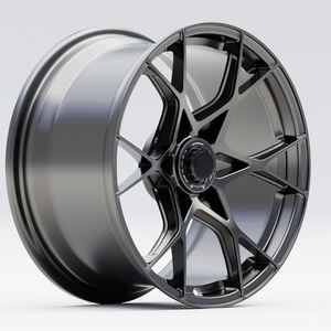 Jantes JJS Jantes de voiture de tourisme en alliage d'aluminium à rayons multiples personnalisées pour <span class=keywords><strong>Porsche</strong></span> GT4RS - Product Image 2