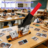 Machine à aimants pour réfrigérateur pour une production efficace d'aimants personnalisés et promotionnels avec précision et un débit élevé