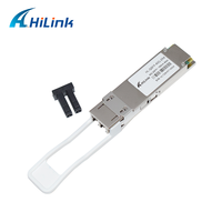 Module fibre optique QSFP + 40G SM double fibre 1550nm ZR4 80km avec connecteur LC DWDM X4 EML + APD