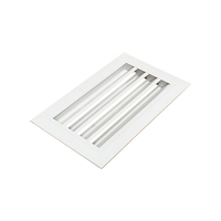 Grilles en aluminium en gros, écologiques, durables, carrées, pour la ventilation, adaptées aux applications commerciales, résidentielles et hospitalières
