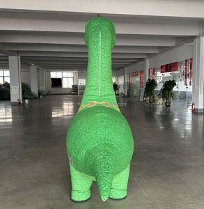 Funtoys Guangzhou fábrica nuevo producto adultos inflable cuello largo dinosaurio mascota disfraz para carnaval Halloween Animal Cosplay - Product Image 4