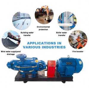 Bomba Multietapa Horizontal de Hierro Fundido de Alta Resistencia y Ahorro Energético para Tratamiento de Agua en Procesos Industriales, Personalizable - Product Image 3