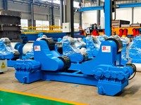 BOTA Automatischer selbstausrichtender Rohrschweißdrehvorrichtung mit Polyurethan-Rollen, 5T-500T Kapazität, kabellose/kabelgebundene Fernbedienung für