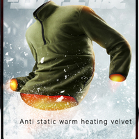 Fabricantes de punto de China, ropa de invierno para exteriores de Europa, tela térmica de forro polar cálido para chaqueta con capucha