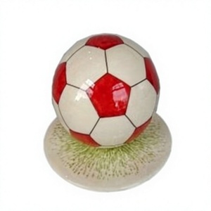 Ballon de football peint à la main, funérailles pour ceintures - Product Image 1