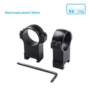 Anillas de Montaje de Acero de Perfil Alto con 3 Ranuras y Soporte de Liberación Rápida, con Alta Presión 6X para Equipo Óptico de Caza al Aire Libre - Product Image 1