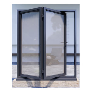 <span class=keywords><strong>Born</strong></span> Factory Direct Design américain balcon intérieur panoramique gauche et droite fenêtre pliante en alliage d'aluminium - Product Image 4