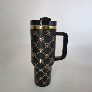 New Custom Logo Super Hero Pattern BPA-Free Insulated <b>Double</b> <b>Wall</b> Vacuum Stainless Steel 40oz Cup Tumbler - Product Image 1